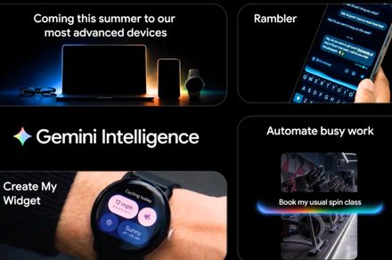Google surprend avec Gemini Intelligence et le mystérieux Googlebook
