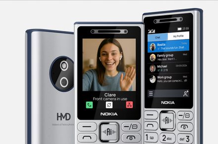 HMD relance des téléphones à touches Nokia avec un bouton IA