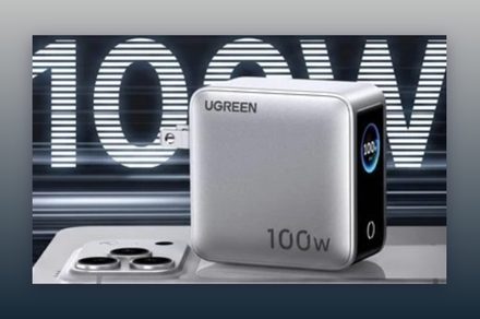 Ugreen Nexode Pro : 100W, 4 ports et un écran dans un seul chargeur