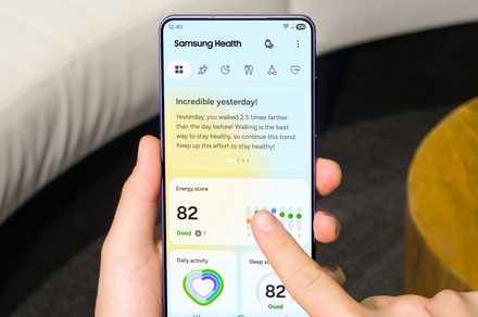 Samsung Health veut vos données de santé ou efface tout